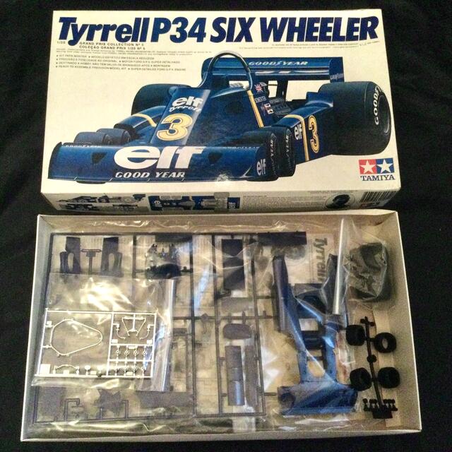 おもちゃ/ぬいぐるみTyrrell P34 1/20 TAMIYA MADE IN BRAZIL