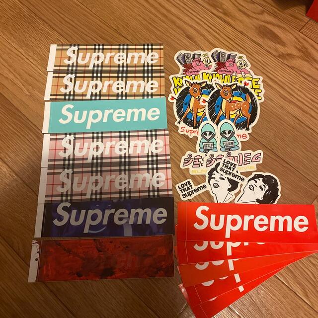 その他supreme ステッカーセット売り