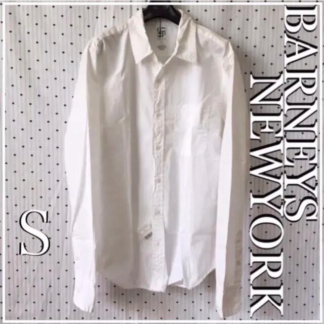 BARNEYS NEW YORK(バーニーズニューヨーク)のBARNEYSNEWYORKバーニーズニューヨークUS限定100%コットンシャツ メンズのトップス(シャツ)の商品写真