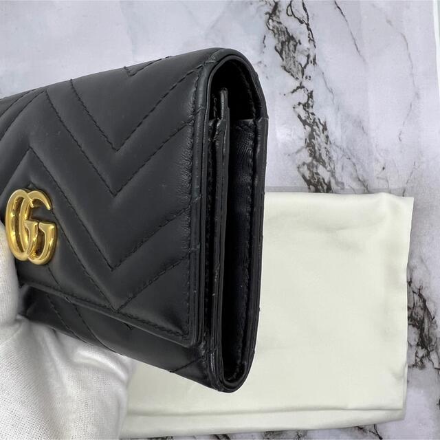 Gucci(グッチ)の【美品✨】GUCCIグッチ GGマーモント コンチネンタルウォレット 財布  レディースのファッション小物(財布)の商品写真