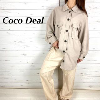 ココディール(COCO DEAL)のCocoDeal ココディール 長袖 シャツ ブラウス レーヨン 無地(シャツ/ブラウス(長袖/七分))