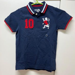 ジャンルーカジョルダーノ(Gianluca Giordano)の新品　ポロシャツ　ジョルダーノ　子供　キッズ　１１０　紺(Tシャツ/カットソー)