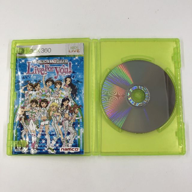 Xbox360(エックスボックス360)のXbox360　アイドルマスター ライブフォーユー！ エンタメ/ホビーのゲームソフト/ゲーム機本体(家庭用ゲームソフト)の商品写真