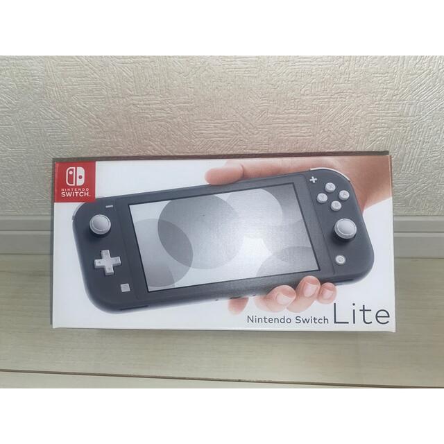 Nintendo Switch lite gray新品未使用