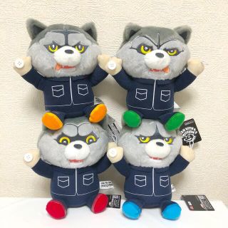 マンウィズアミッション(MAN WITH A MISSION)の【匿名発送】新品 はぐはぐマンウィズ  ぬいぐるみ 4点セット(ぬいぐるみ)