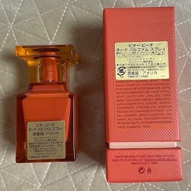 TOM FORD(トムフォード)のトムフォード　ビター ピーチ オード パルファム スプレィ　30ml コスメ/美容のコスメ/美容 その他(その他)の商品写真