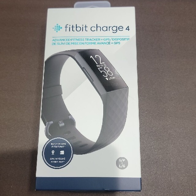 スポーツ/アウトドア新品 fitbit charge 4 国内版 FB417BKBK-JP