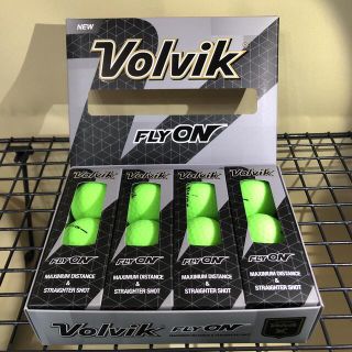 volvik FLYONフライオン　ゴルフボール　グリーン1ダース12球(その他)