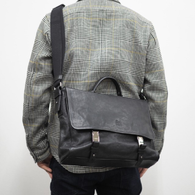 店舗良い IL BISONTE - 新品 イルビゾンテ 本革 レザー ビジネスバッグ