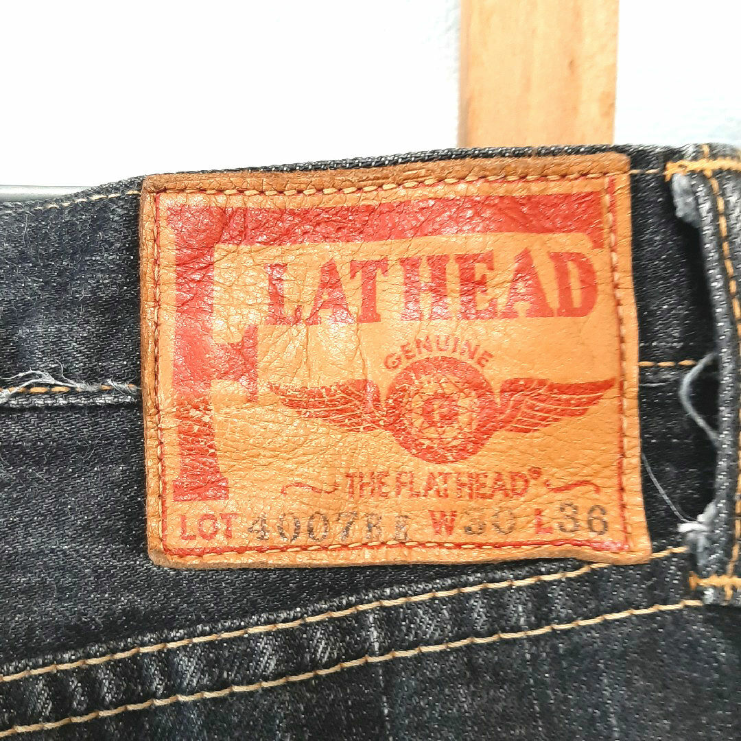THE FLAT HEAD(フラットヘッド)のフラットヘッド ジーンズ 4007BK メンズのパンツ(デニム/ジーンズ)の商品写真