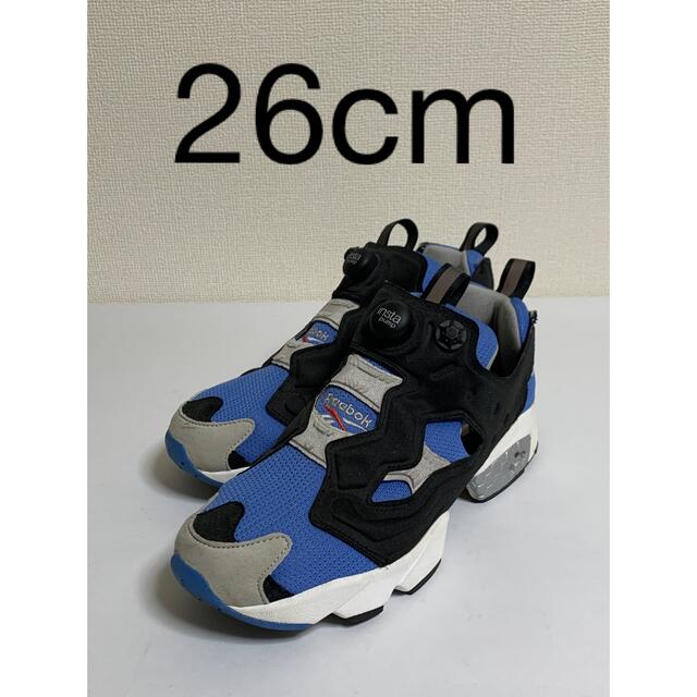 メンズReebok instapump Fury SAX ポンプフューリー サックス