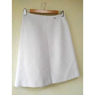 クレージュ(Courreges)の217 COURRÈGES クレージュ　古着　スカート　ワンポイントロゴ　下地(ひざ丈スカート)