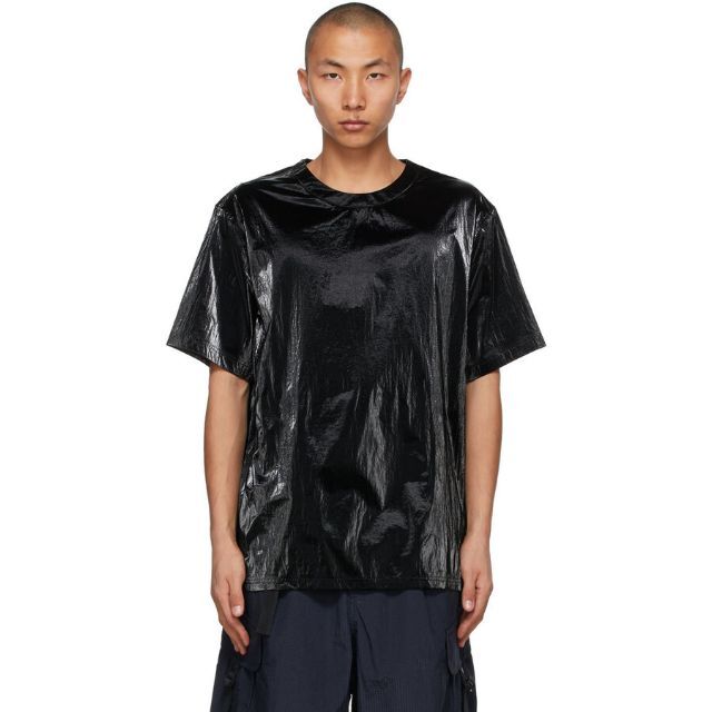 Tシャツ/カットソー(半袖/袖なし)新品Y-3 CH2 METALLIC FOIL SHORT SLEEVE TEE