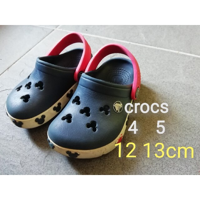 crocs - 12 13☆crocs クロックス ディズニー ミッキー×ネイビー crocs - 12 13☆crocs クロックス ディズニー ミッキー×ネイビー