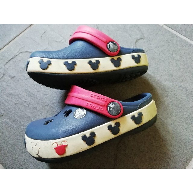 crocs - 12 13☆crocs クロックス ディズニー ミッキー×ネイビー crocs - 12 13☆crocs クロックス ディズニー ミッキー×ネイビー