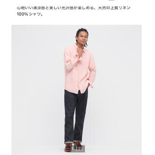 ユニクロ(UNIQLO)のUNIQLO プレミアムリネンシャツ長袖(シャツ)