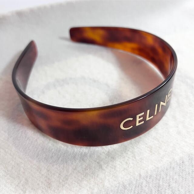 人気ショップが最安値挑戦!】 CELINE - カチューシャ ハバナブロンド