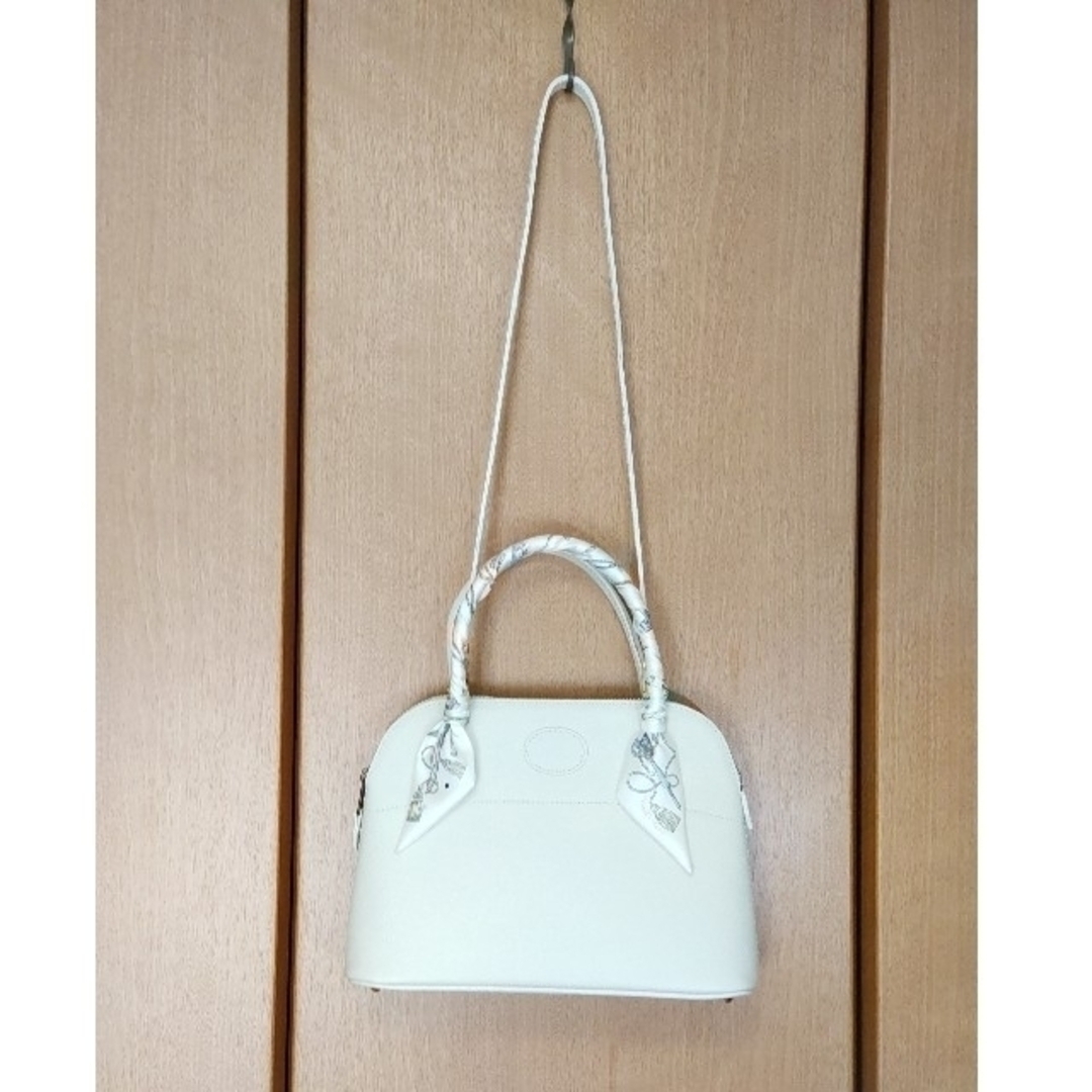 美品】シルクツイリー付 ヘンリーハイクラス ボリード型 27 白