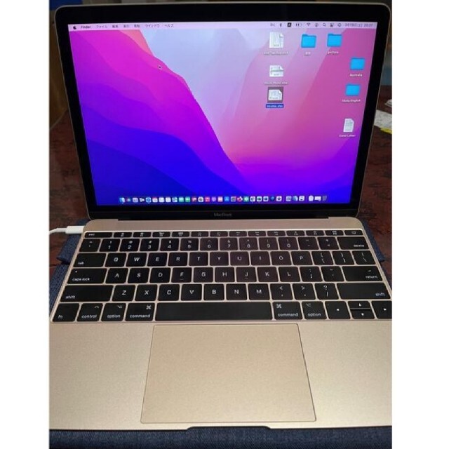 Macbook 12インチ 2017 ゴールド 美品 Macbook 12インチ 2017 ゴールド 美品