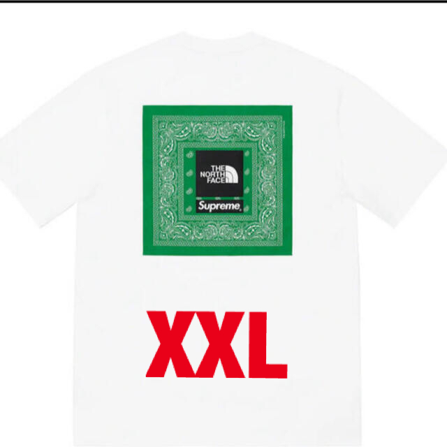 Supreme / The North Face Bandana Tee XXL