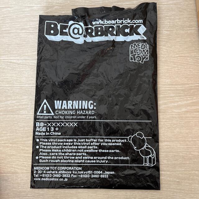 BE@RBRICK(ベアブリック)のBE@RBRICK くまのプーさん　400% ベアブリック ハンドメイドのおもちゃ(フィギュア)の商品写真