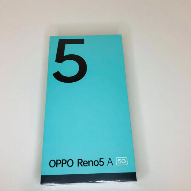 【新品未使用】OPPO Reno5 A 128GB SIMフリーCPH2199