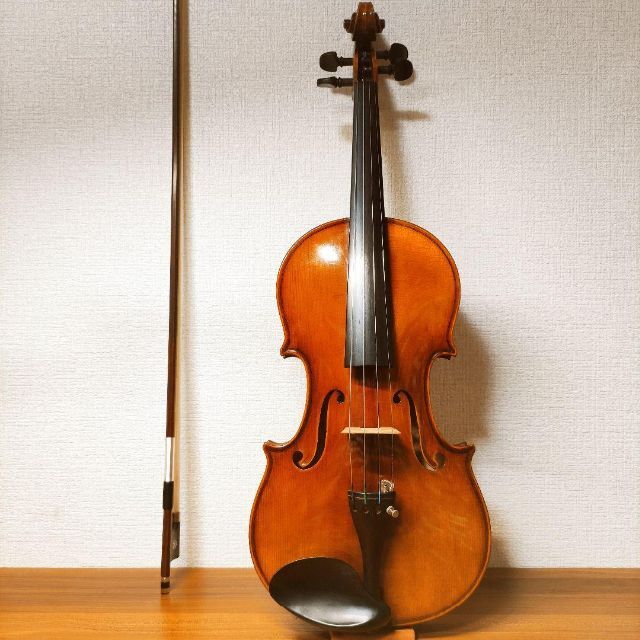 【SALE】 【良乾燥麗音】スズキ No.550 4/4 バイオリン 1975 ヴァイオリン