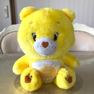 ケアベア(CareBears)のCare Bears  くまさん🐻　ぬいぐるみ　イエロー🟡(ぬいぐるみ)