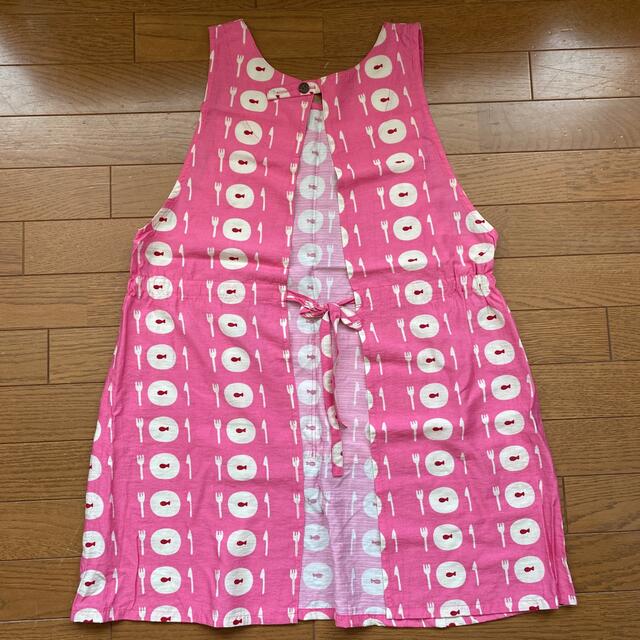 春のコレクション あつこまたの プリントエプロン