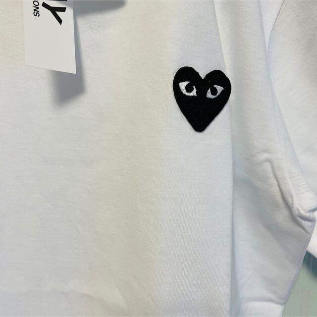 COMME des GARCONS(コムデギャルソン)のCOMME des GARCONS レディース ハートロゴ カットソー レディースのトップス(Tシャツ(半袖/袖なし))の商品写真