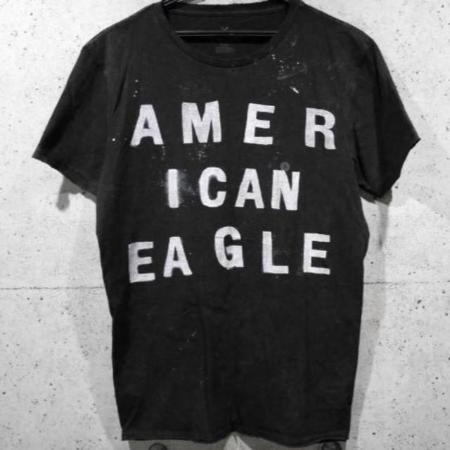 American Eagle - 【新品/送料込】実寸Mサイズ★AEO/アメリカンイーグル BLACK Tシャツ★の通販 by ★SHOP
