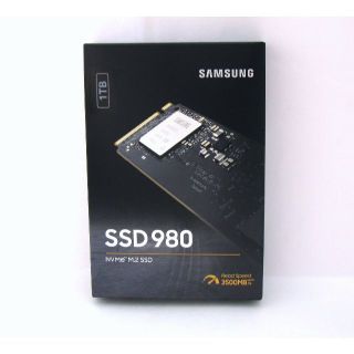 サムスン Samsung SSD 980 1TB M.2 NVMe MZ-V8V(PCパーツ)