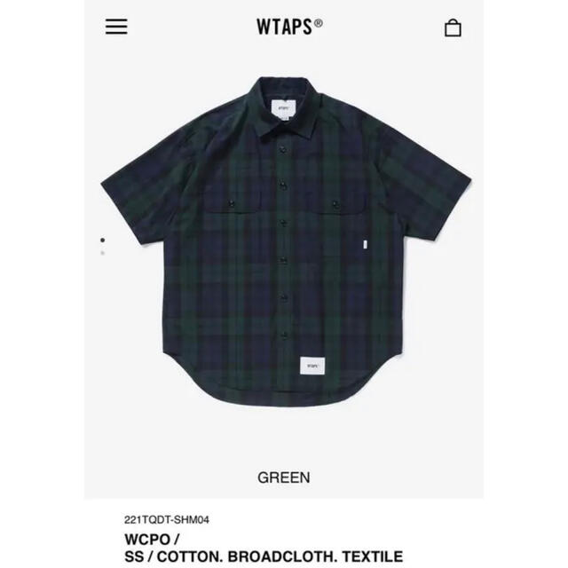 22SS WTAPS WCPO / SS / COTTON.