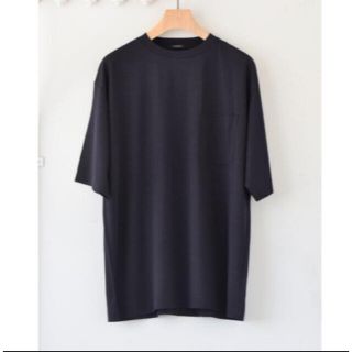 コモリ(COMOLI)のサイズ4 COMOLI  ウール天竺 半袖クルー Tシャツ (Tシャツ/カットソー(半袖/袖なし))