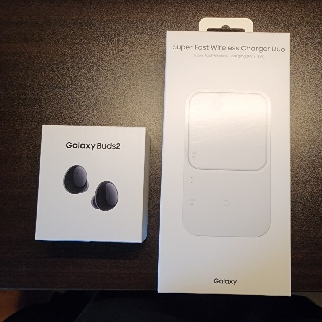 Galaxy Buds2 + Wireless Charger Duo セットオーディオ機器