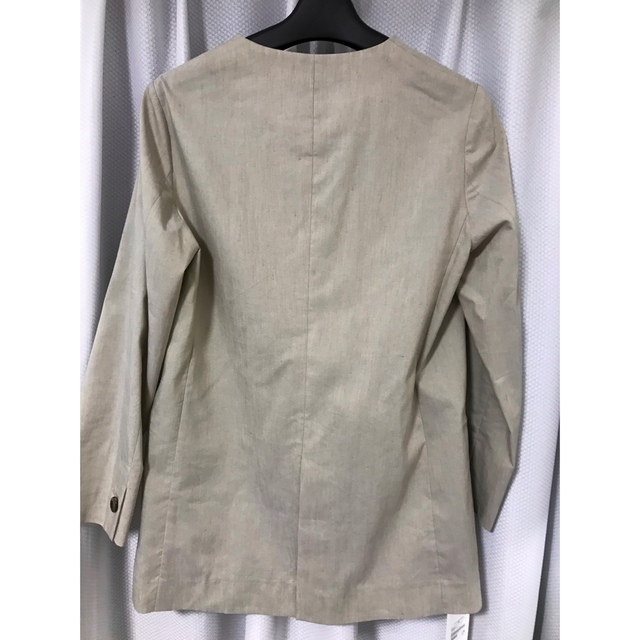 美品 ユナイテッドアローズ グリーンレーベル ノーラペルジャケット M UNITED ARROWS green label relaxing｜パウドレ ノーラペル