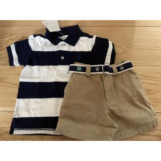 ラルフローレン(Ralph Lauren)のもんち様専用　未使用　ラルフローレン　キッズ　ポロシャツ・ハーフパンツ(Tシャツ/カットソー)