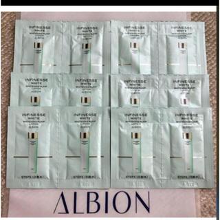 アルビオン(ALBION)のアルビオン☆アンフィネスホワイト化粧水 12包(サンプル/トライアルキット)