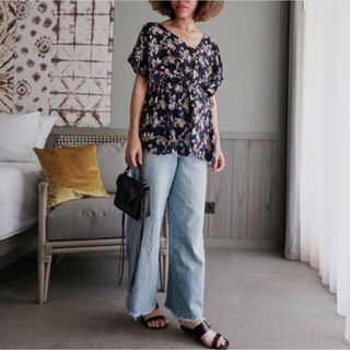 フリーピープル(Free People)の2way 花柄トップス(チュニック)