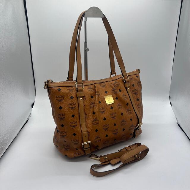 【美品】MCM エムシーエム ショルダーバッグ トートバッグ ハンドバッグ