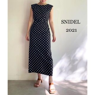 スナイデル(SNIDEL)のSNIDEL ◆美品◆リネンマーメイドワンピース(ロングワンピース/マキシワンピース)