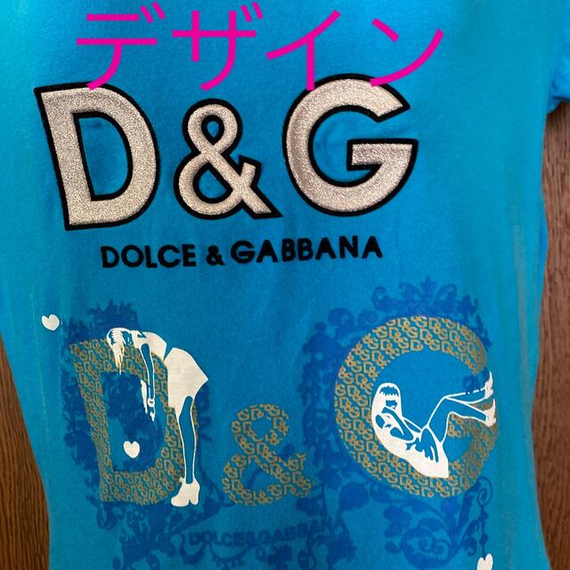 DOLCE&GABBANA(ドルチェアンドガッバーナ)の[🌈夏🌈‼️Ｄ＆Ｇ　浮き出るsilverプリントＴシャツ👕] レディースのトップス(Tシャツ(半袖/袖なし))の商品写真