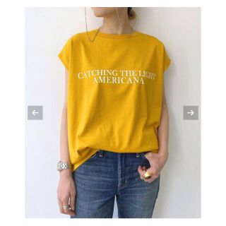 アパルトモンドゥーズィエムクラス(L'Appartement DEUXIEME CLASSE)の新品未開封　L'Appartement【アメリカーナ】N/S LOGO TEE(Tシャツ(半袖/袖なし))