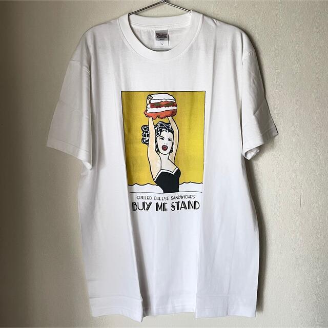 BUY ME STAND Tシャツ　Lサイズ　 メンズのトップス(Tシャツ/カットソー(半袖/袖なし))の商品写真