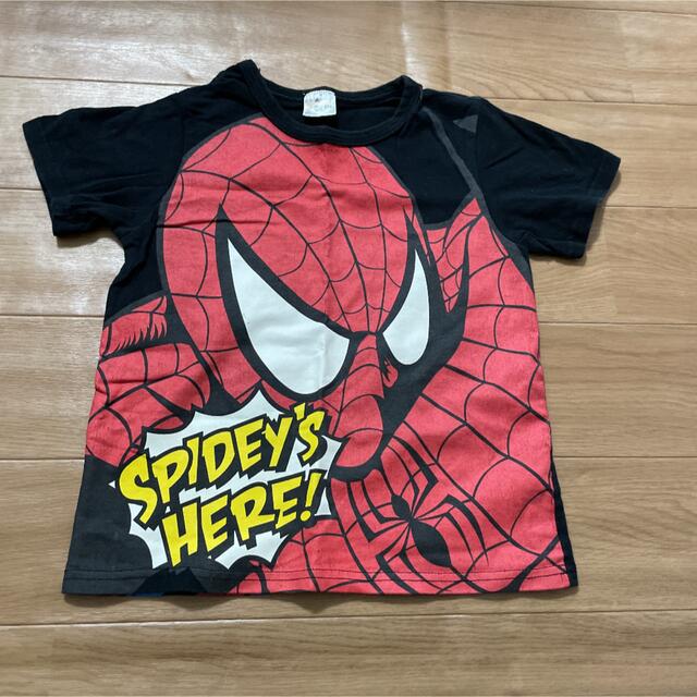 USJ(ユニバーサルスタジオジャパン)の130 美品！ユニバーサルスタジオ スパイダーマン マーベルTシャツ キッズ/ベビー/マタニティのキッズ服男の子用(90cm~)(Tシャツ/カットソー)の商品写真