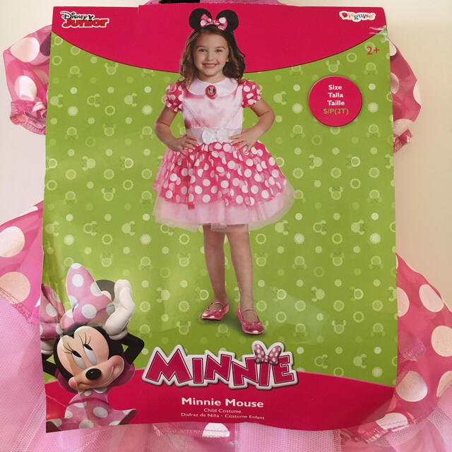 Disney Disney ミニーちゃん ドレス コスチューム1歳半 2歳用 新品の通販 By Closet ディズニーならラクマ