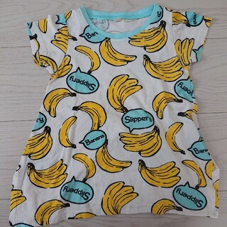 ニシマツヤ(西松屋)の半袖 95㎝ 女の子 バナナ柄 西松屋 夏服(Tシャツ/カットソー)