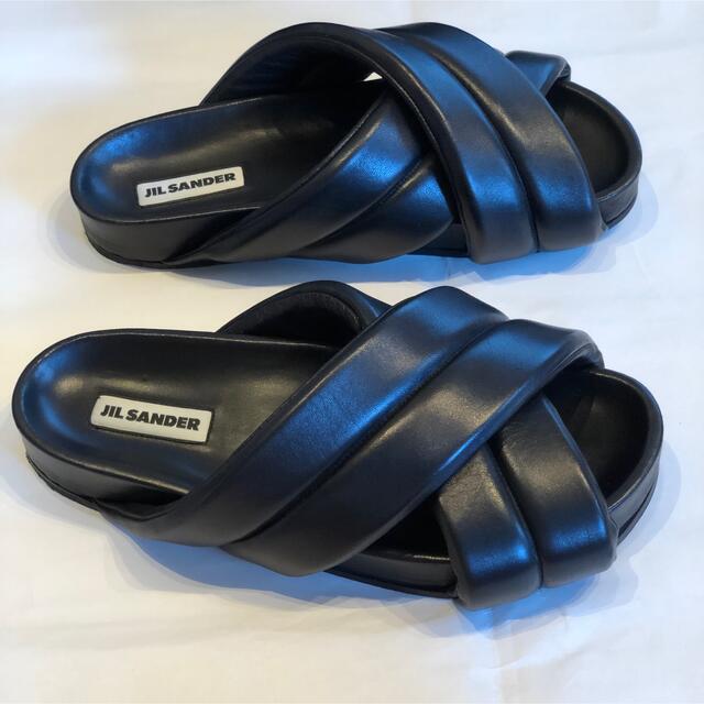 大人気新作 Jil Sander - Jil Sander クロスストラップ・パッド入り