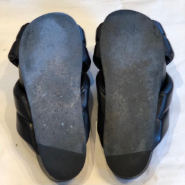 Jil Sander クロスストラップ・パッド入りレザーサンダル Jil Sander クロスストラップ・パッド入りレザーサンダル
