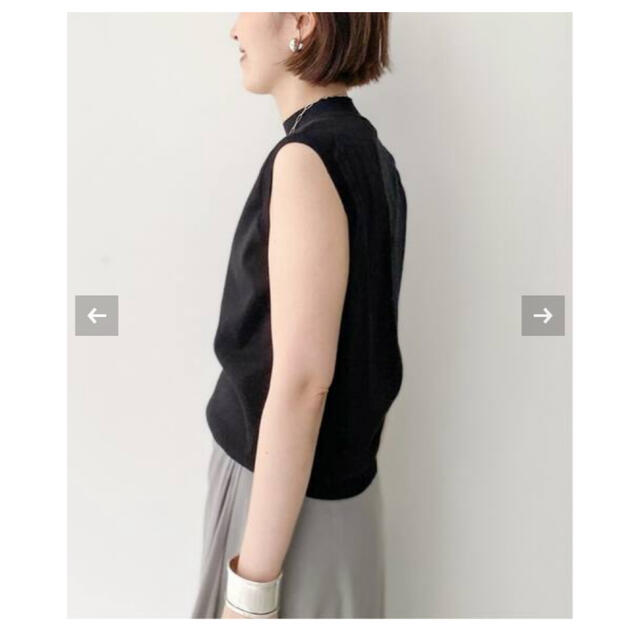 L'Appartement DEUXIEME CLASSE(アパルトモンドゥーズィエムクラス)の新品未開封　L'Appartement Nosleeve Knit レディースのトップス(ニット/セーター)の商品写真